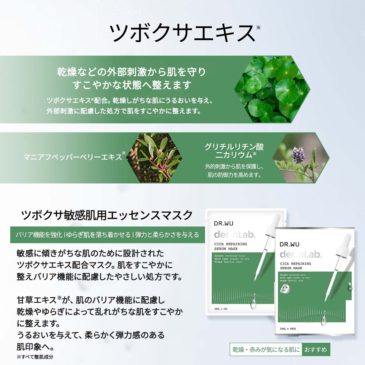 シカ リペアリング セラムマスク 4pcs