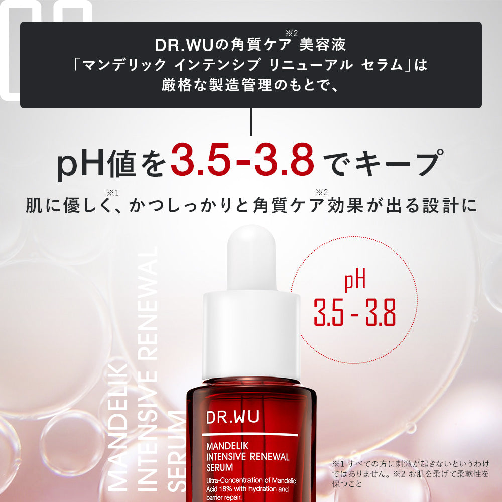 マンデリック インテンシブ リニューアル セラム 18%