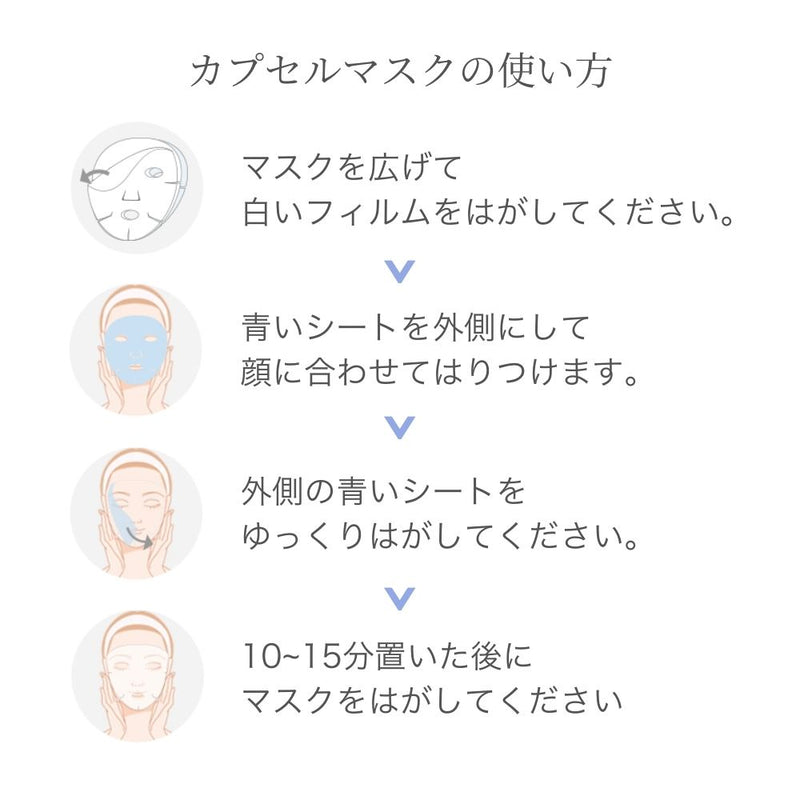 [20%OFF]カプセルマスク ABCセット(10枚入り)
